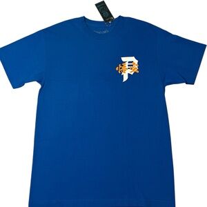 Primitive x Dragon Ball Z Super "Energy Tee" "Dirty P" logo Goku's name in kanji